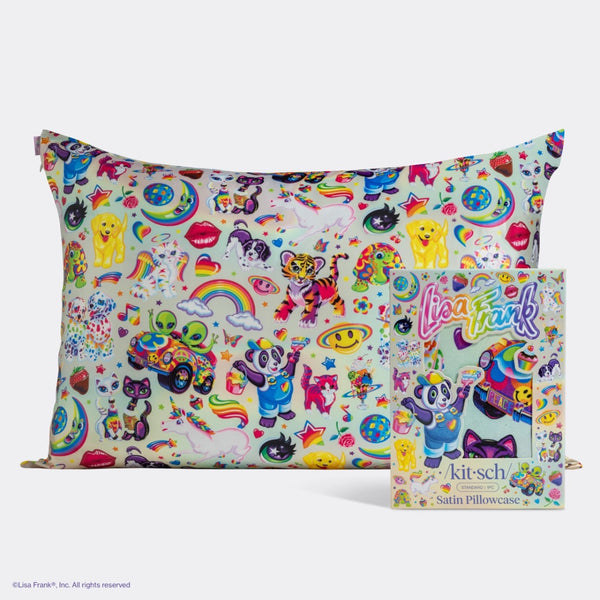 Satin Pillowcase - The Fantastic World of Lisa Frank