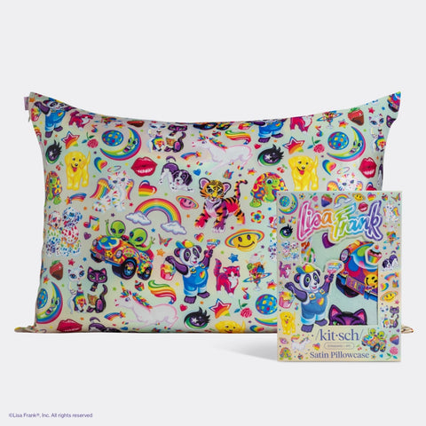 Satin Pillowcase - The Fantastic World of Lisa Frank