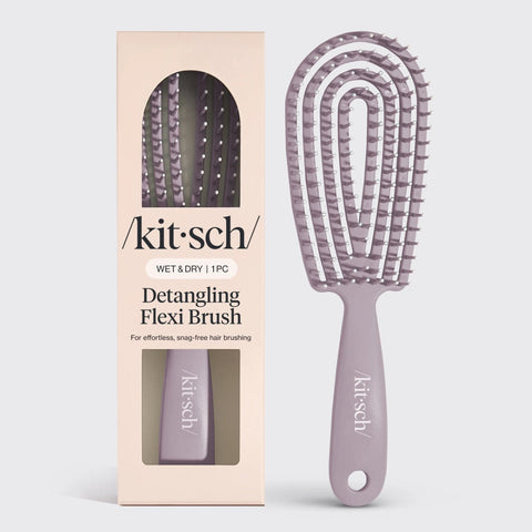 Detangling Flexi Brush: Soft Violet