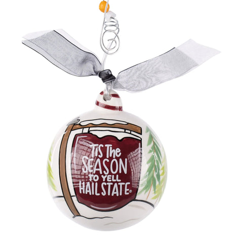 MSU Snowman Ornament