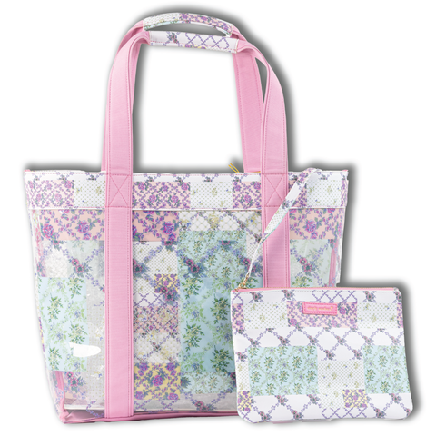 Simply Southern® Waterproof Tote Set: Patch