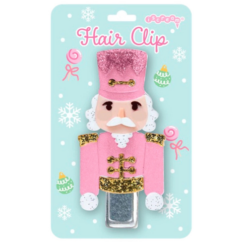 Nutcracker Hair Clip