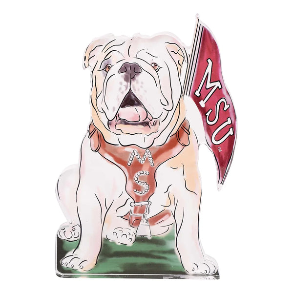 Mississippi State Bulldog Acrylic Stand