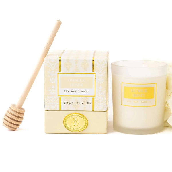 Boxed 5.6oz Candle - Oatmilk Honey