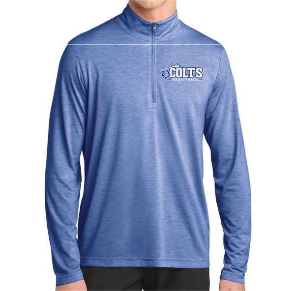 Lady Colts Bball Performance 1/4 Zip Pullover 26'
