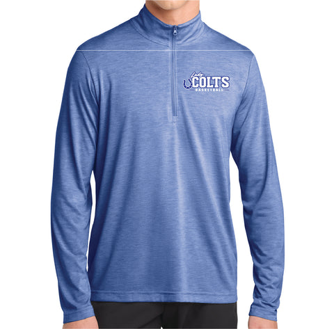 Lady Colts Bball Performance 1/4 Zip Pullover 26'
