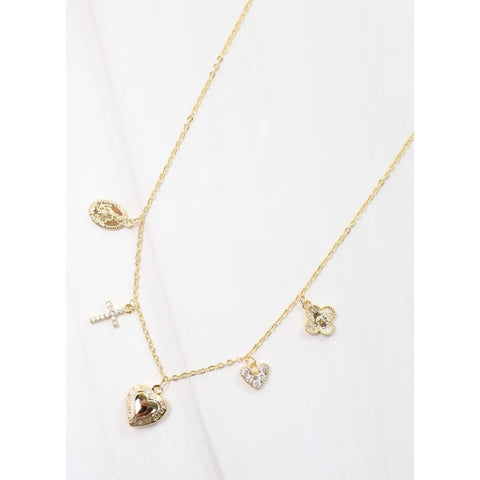 Clarence Charm Necklace