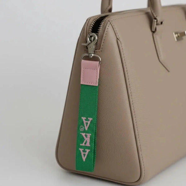 AKA Canvas Wristlet Strap Clip