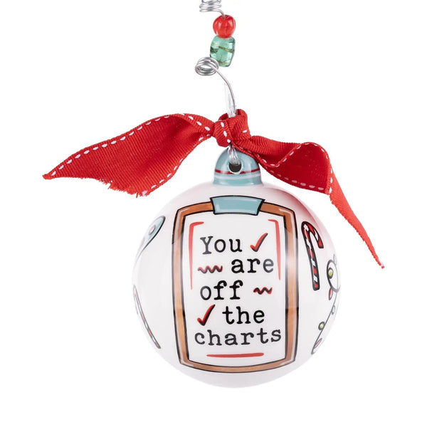 You Are Off The Charts Ornament
