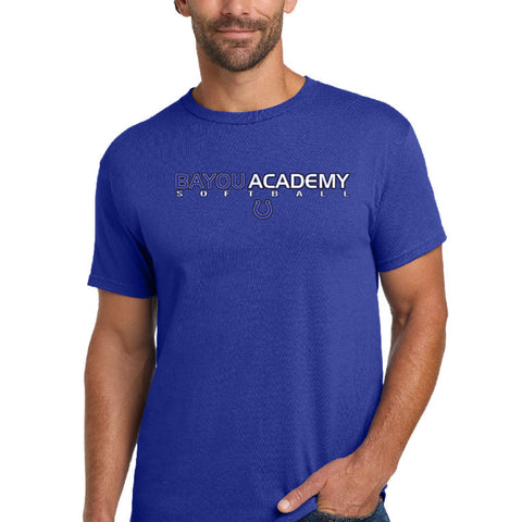 BA Softball Wordmark Cotton Tee
