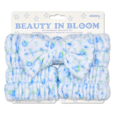 Blue Ditzy Spa Set