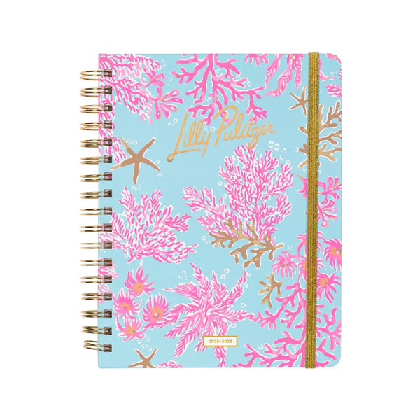 Lilly Pulitzer® Large 17 Month Agenda: Royal Coral