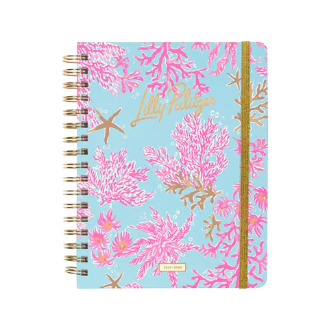 Lilly Pulitzer® Large 17 Month Agenda: Royal Coral