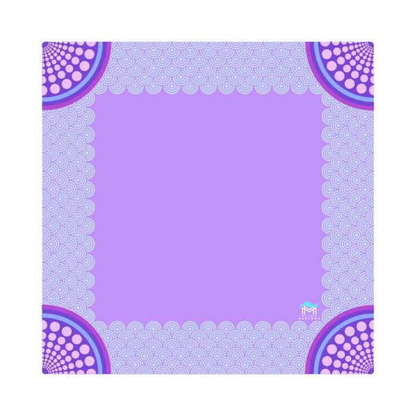 Mahjong Mat: Confetti Purple 33x33