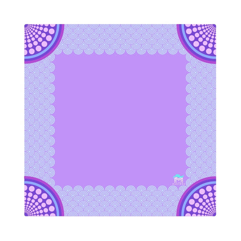 Mahjong Mat: Confetti Purple 33x33