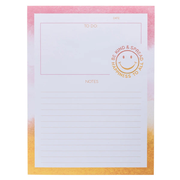 Be Kind Large Notepad