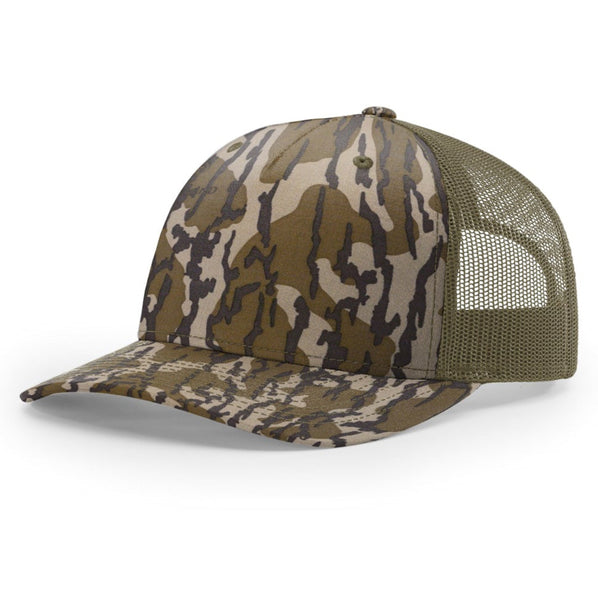 Richardson Bottomland Printed Five-Panel Trucker Hat - Heidisonline