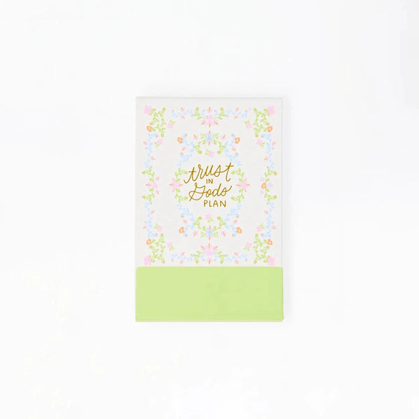 Flip Notepad: Trust In Gods Plan