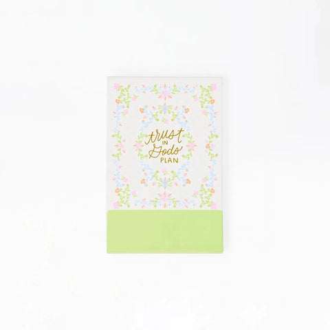 Flip Notepad: Trust In Gods Plan