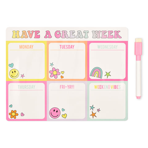 Days of The Week Dry Erase Board