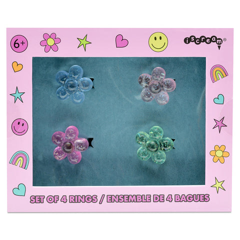 Flower Rings Set