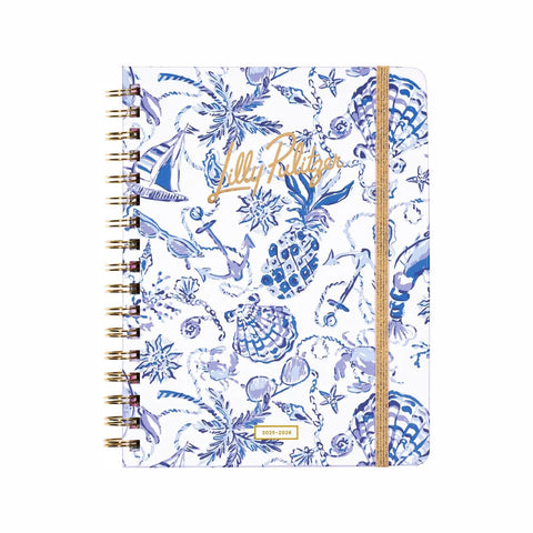 Lilly Pulitzer® Large 17 Month Agenda: Beachcomber