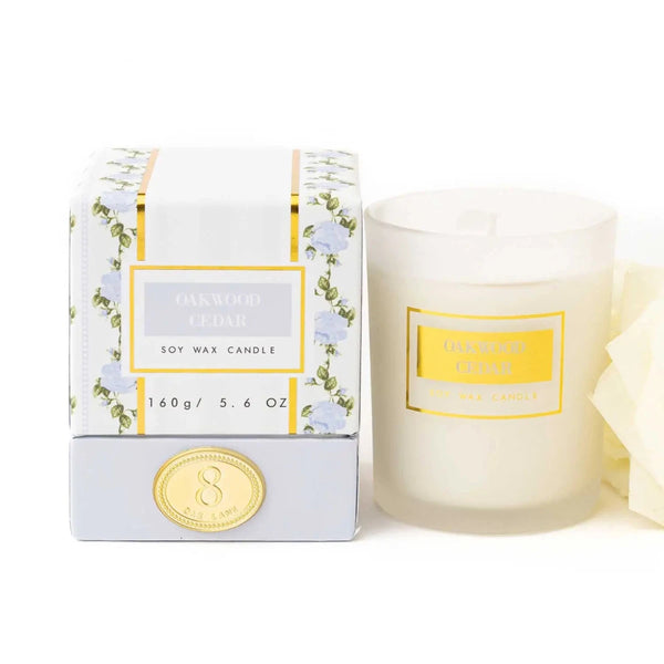 Boxed 5.6oz Candle - Oakwood & Cedar
