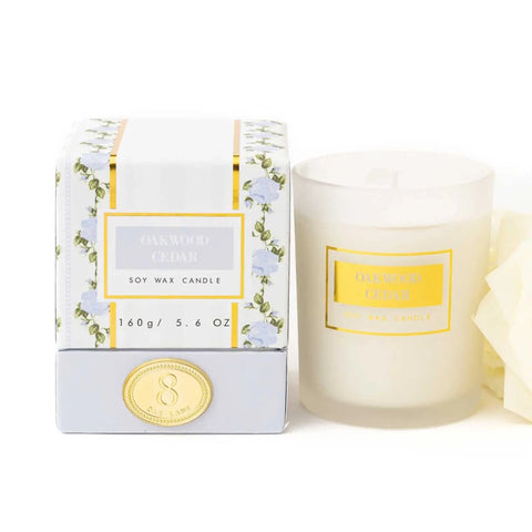 Boxed 5.6oz Candle - Oakwood & Cedar