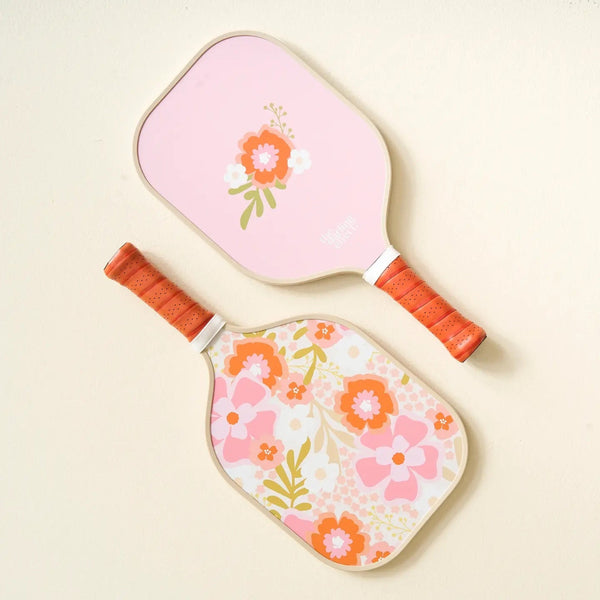 Pink Orange Pickleball Paddle
