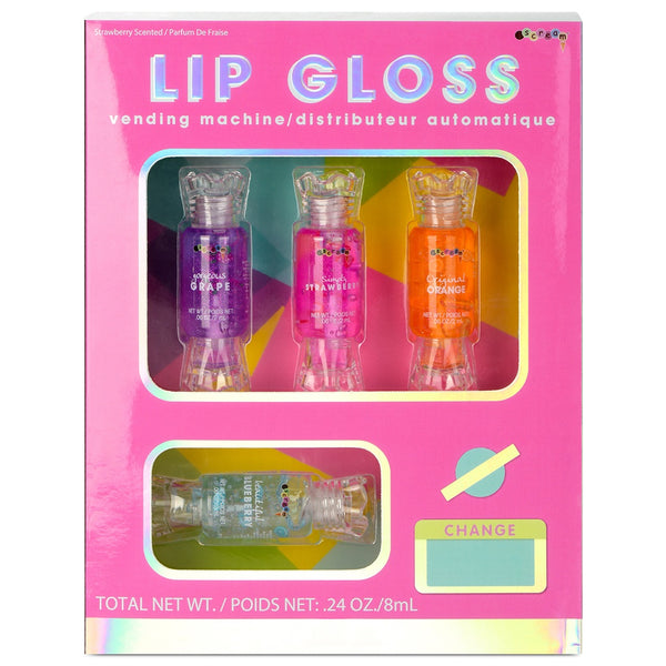 Vending Machine Lip Gloss Set