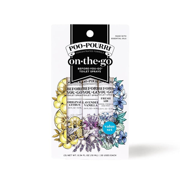 Poo-Pourri® Travel Size 10ml 3 Pack