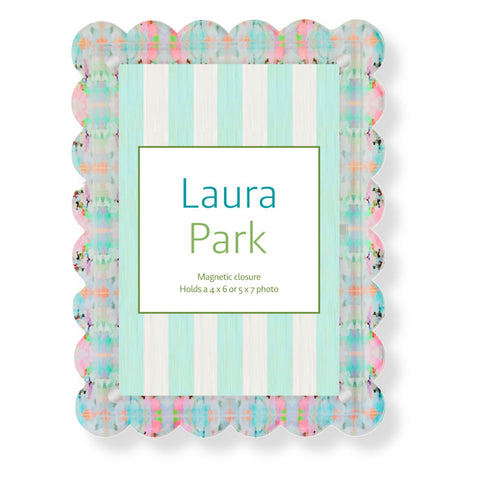 Laura Park Brooks Avenue Scalloped Picture Frame