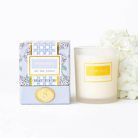 Boxed 5.6oz Candle - Hydrangea