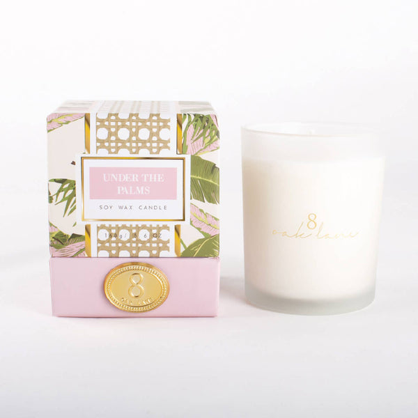 Boxed 5.6oz Candle - Under The Palms