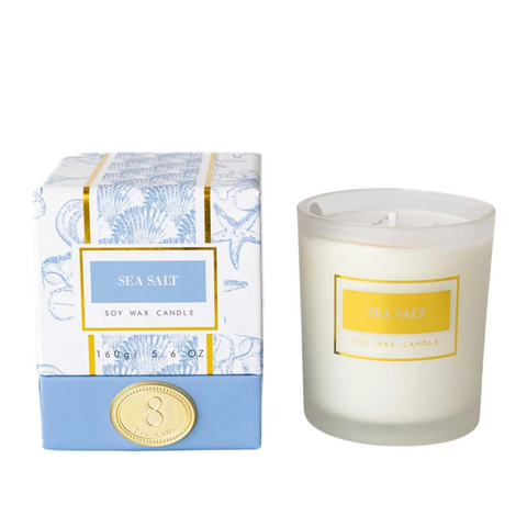 Boxed 5.6oz Candle - Sea Salt