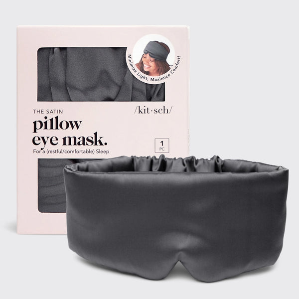 The Pillow Eye Mask: Charcoal