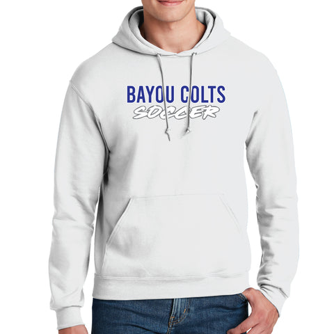 Bayou Soccer Brush Cotton Hooded Sweatshirt