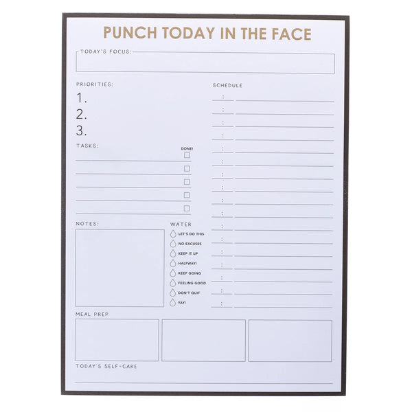 Punch Today Large Notepad