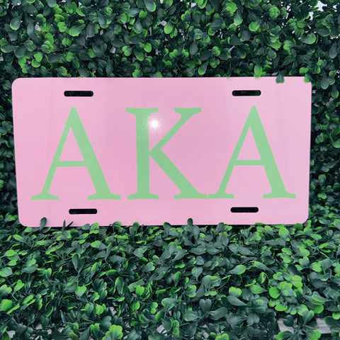 AKA Car Tag