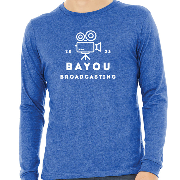 Bayou Broadcasting Soft Style Long Sleeve Tee