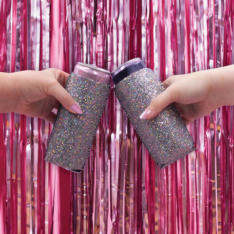Disco Slim Koozies - 2 Pack