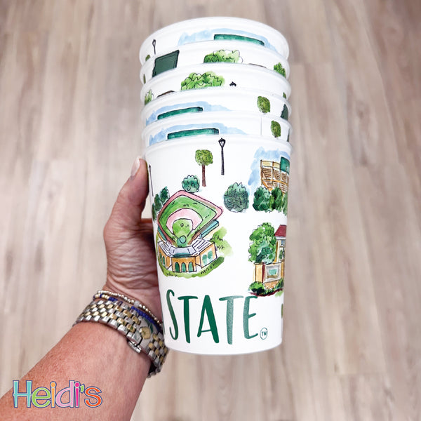 Delta State University® Resusable Cups