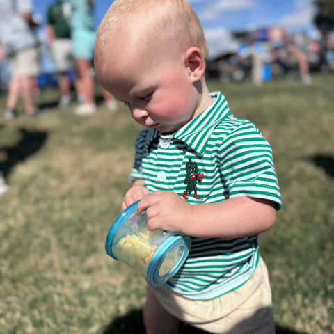 Fighting Okra Game Day Infant/Toddler Polo