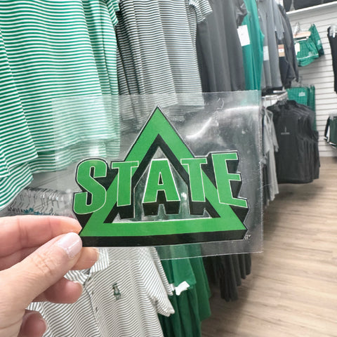 Delta State Triangle DTF Decal