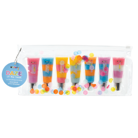 Daze of the Week Lip Gloss Set