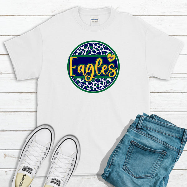 Eagles Leopard Circle Tee