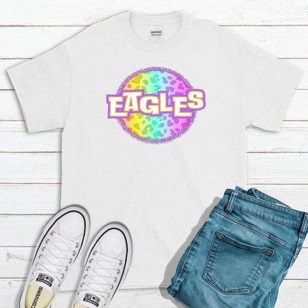 Eagles Rainbow Leopard Tee