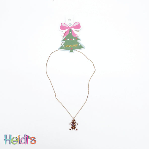 Gold Gingerbread Necklace