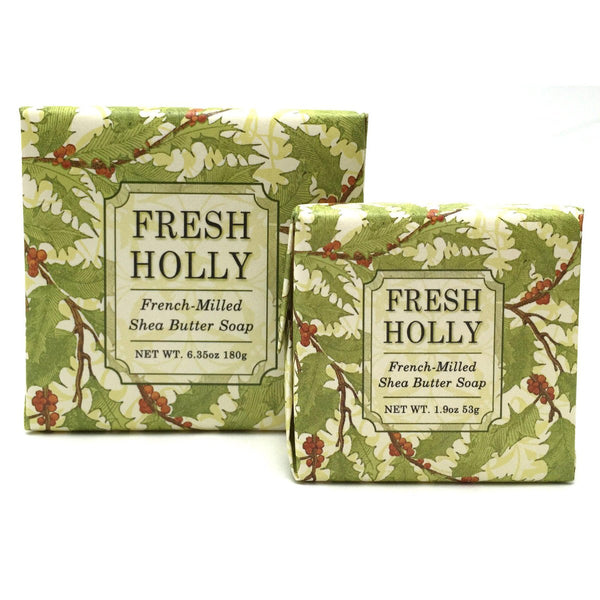 Fresh Holly Exfoliating Shea Butter Soap