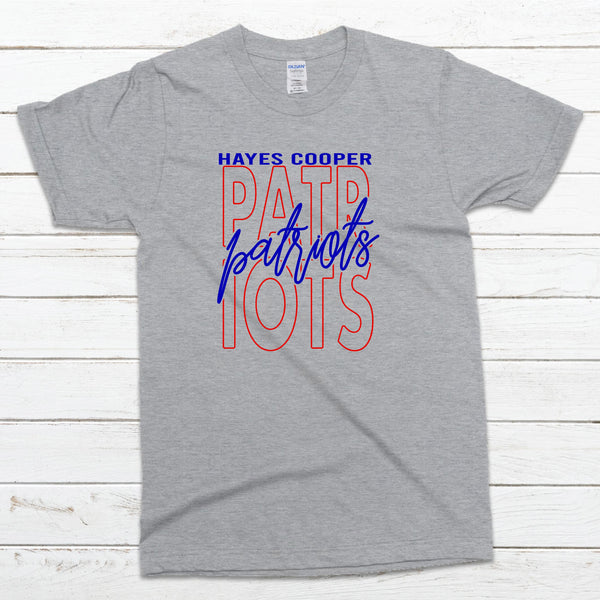 HCC Patriots Stacked